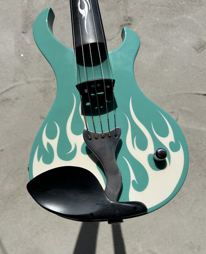 KATANA SABRE 5-string BEL-AIRE custom finish semi hollow-body Mark Wood Violins, USA