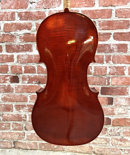 3/4 Paul Hilaire cello, Mirecourt, 1963, #165