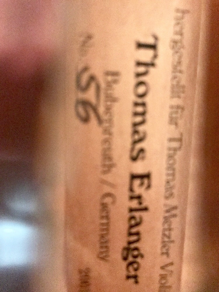 Thomas Erlanger 1/4 violin outfit