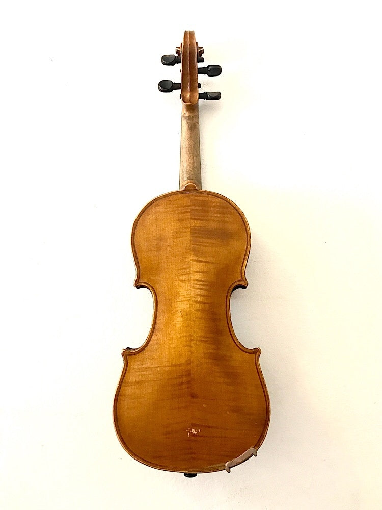 Fritz Pulpaneck Repaired  old 1/4 violin outfit, Germany