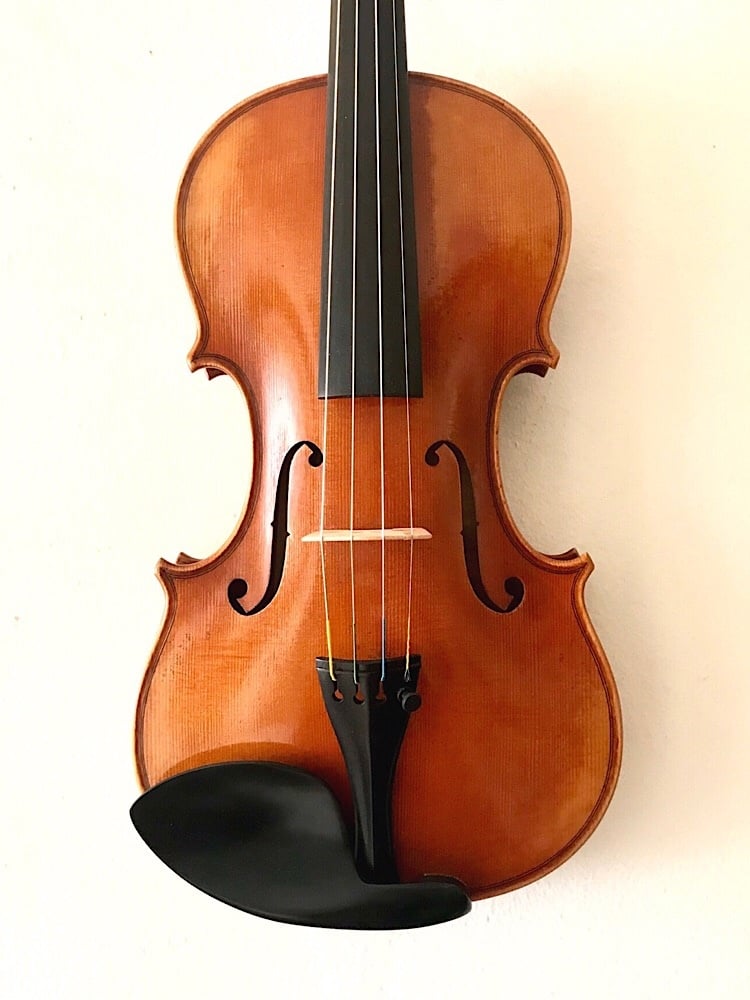 Ettore Callegari 4/4 Strad copy violin, 2018, European tone wood
