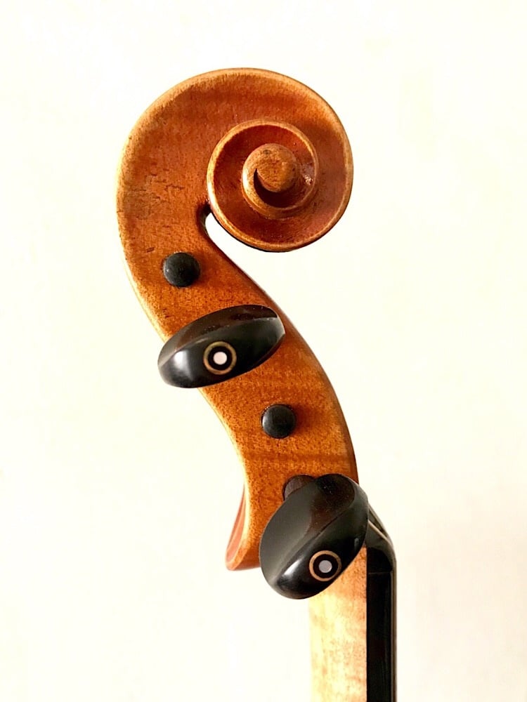 Ettore Callegari 4/4 Strad copy violin, 2018, European tone wood