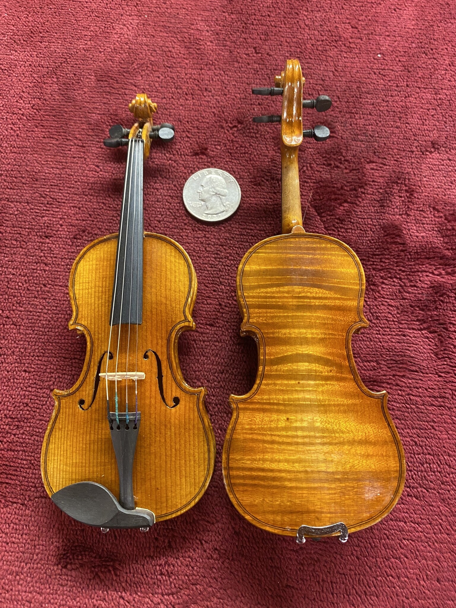 Miniature Violin, handmade - Metzler Violin Shop Inc.