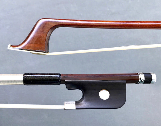 Dominique Peccatte cello bow, Raffin Certificate, silver mounted, grafted under grip 71.2 g. | Metzler Violins