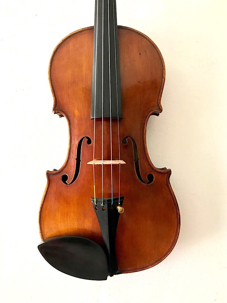 S. Niles & E. Lanz violin, Los Angeles, 1933