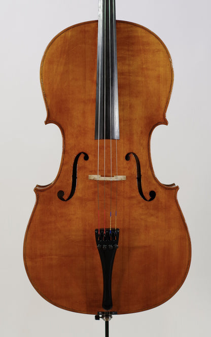 Steven McCann cello #45, one-piece back, Grand Rapids, MI, 2022 | Metzler Violins