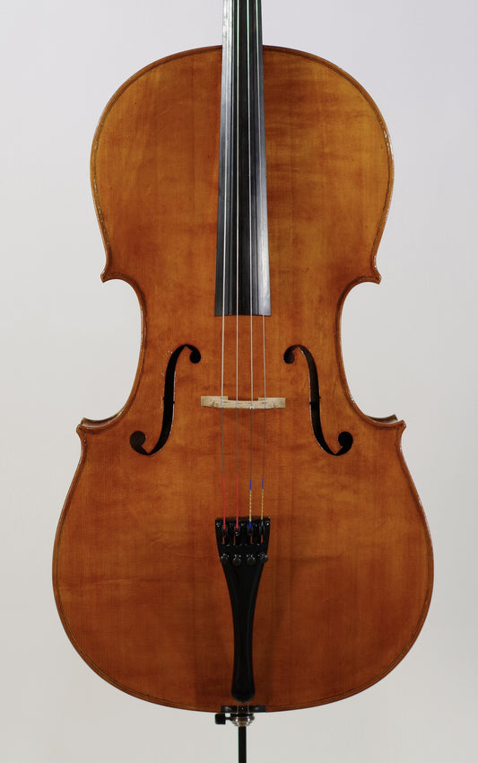 Steven McCann cello #45, one-piece back, Grand Rapids, MI, 2022 | Metzler Violins
