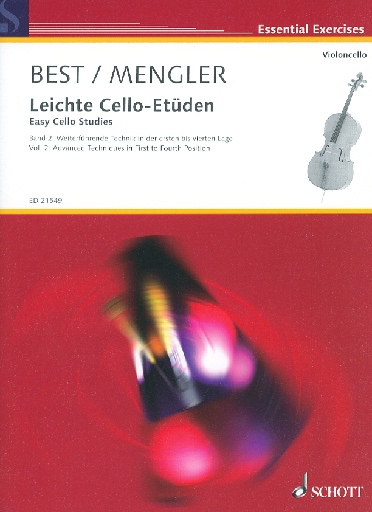 Best & Mengler (ed.): Easy Cello Studies (Leichte Cello-Etuden) (cello)