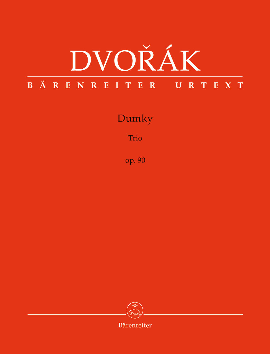 Dvorak (Flamm): "Dumky," Op. 90 - URTEXT (piano trio) Barenreiter