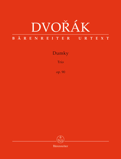 Dvorak (Flamm): "Dumky," Op. 90 - URTEXT (piano trio) Barenreiter