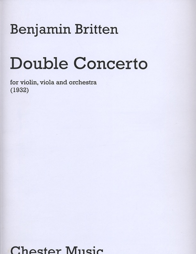 Britten, B.: Double Concerto (Violin, Viola, Piano)