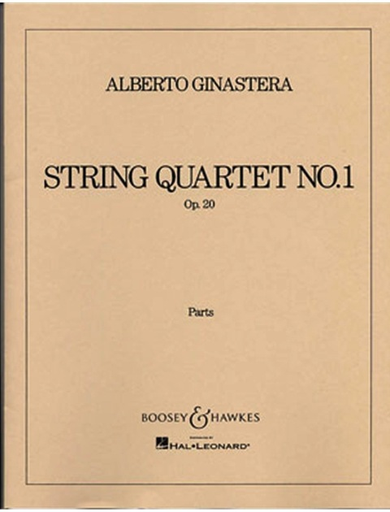 Ginastera, Alberto: String Quartet No. 1, Op. 20