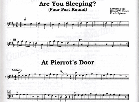 Fink, L.etc.: Quick Steps to Note Reading Vol.3 (cello)
