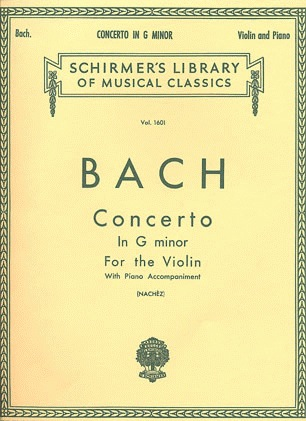 Bach, J.S. (Nachez): Concerto in g minor (violin & piano)