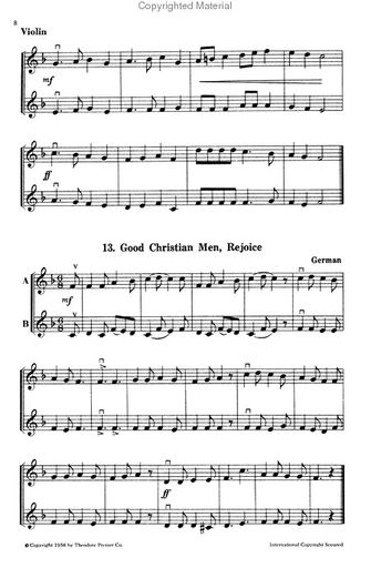 Zimmerman, Ruth: Play a song of Christmas (2 violins)