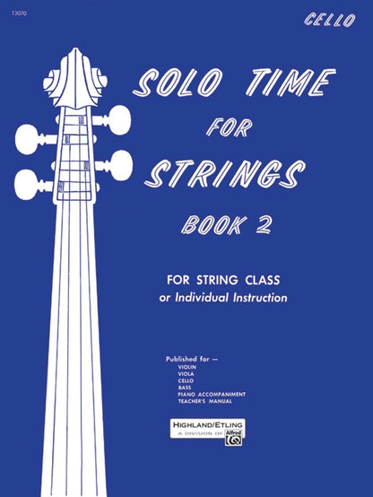 Etling, F.R.: Solo Time for Strings, Book 2 (cello)