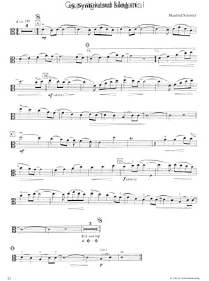 Schmitz, Manfred: A Little Pop Music for Viola