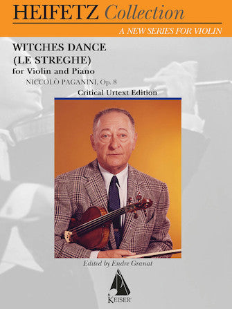 Heifetz, J. (Granat): Paganini: Witches Dance (Le Streghe) Op. 8 (violin & piano) Lauren Keiser
