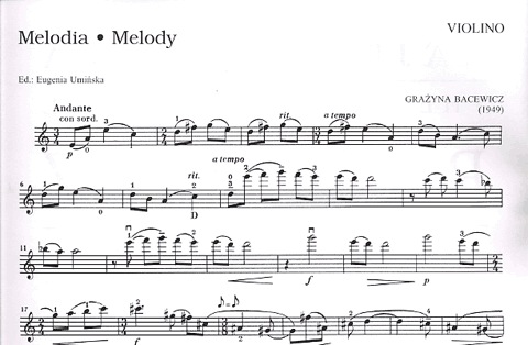Bacewicz, Grazyna: The Most Beautiful Bacewicz (violin & piano)