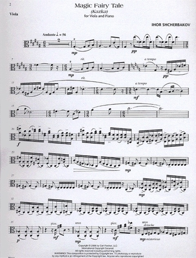Shcherbakov, Igor: Magic Fairy Tale-Kazka (violin & piano)
