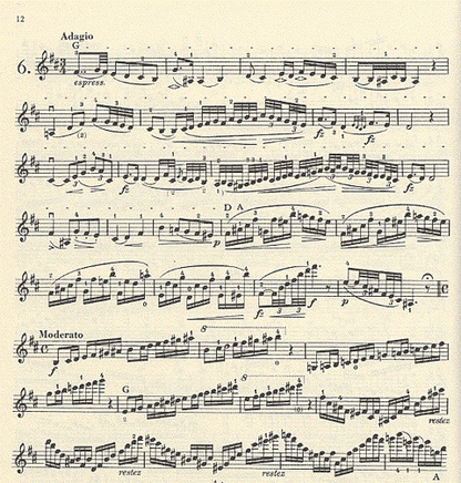 Rode, Pierre (Galamian): 24 Caprices (violin)