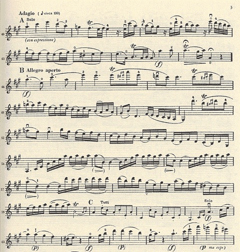 Mozart, W.A. (Joachim): Concerto No. 5 in A Major K.219 ''Turkish'' (Violin & Piano)