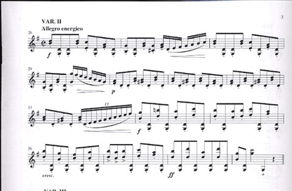Bacewicz, Grazyna: Theme & Variations (violin & piano)
