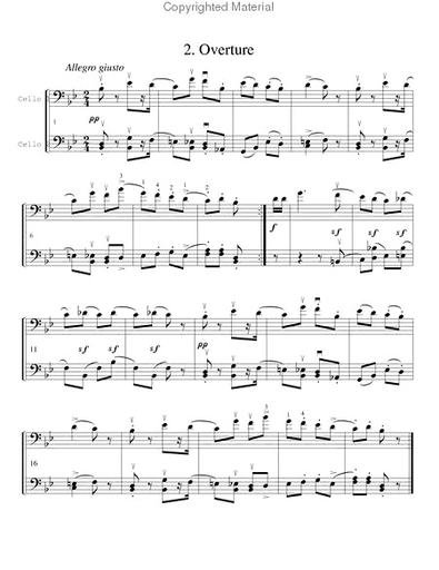 Tchaikowsky, P.I. (Drake): Nutcracker Miniatures for Cello Duet