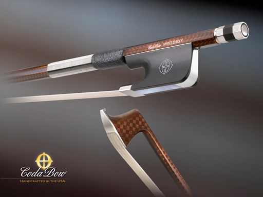 CodaBow 3/4 GLOBAL PRODIGY carbon fiber cello bow, USA