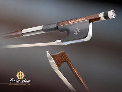 CodaBow 3/4 GLOBAL PRODIGY carbon fiber cello bow, USA