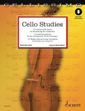Mohrs/Ellis: Cello Studies - 120 Motivating Etudes for the Development of Cello Technique