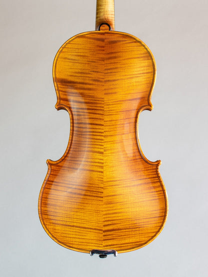 John Juzek model 111 flamed violin, Czech Republic