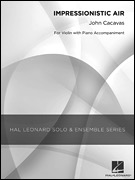 Cacavas, J.: Impressionistic Air (violin & piano)