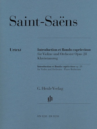 Saint-Saens: Introduction et Rondo capriccioso op28 (violin, piano) HENLE URTEXT