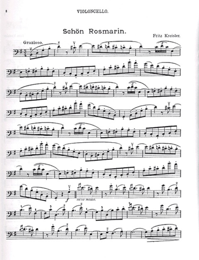Kreisler: Five Pieces (cello & piano)  LudwigMasters