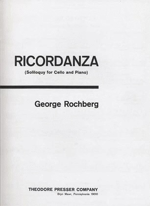 Rochberg, CL Ricordanza
