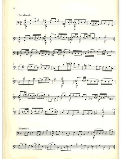 Bach, J.S. (Voss, ed.): 6 Suites, BWV 1007-1012, urtext (cello)