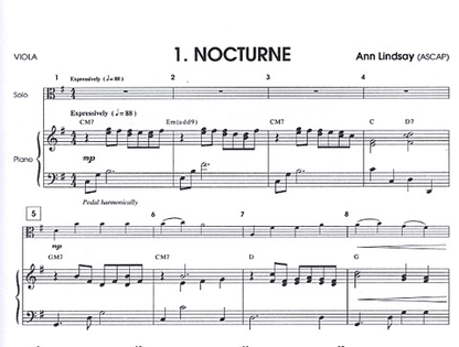 Curnow, James: 1st Recital Series for Viola (piano accompaniment)