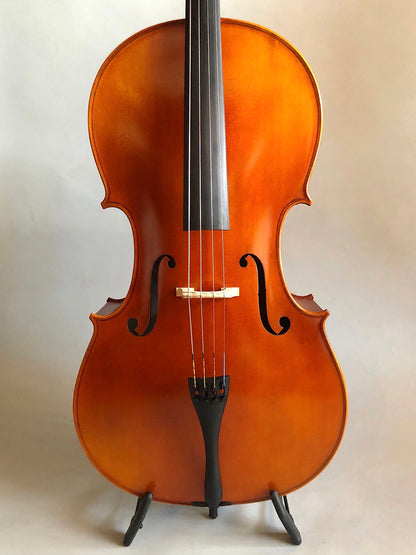 Serafina DX 4/4 cello, fully carved, with free bag, bow, rosin & polish cloth | Metzler Violins