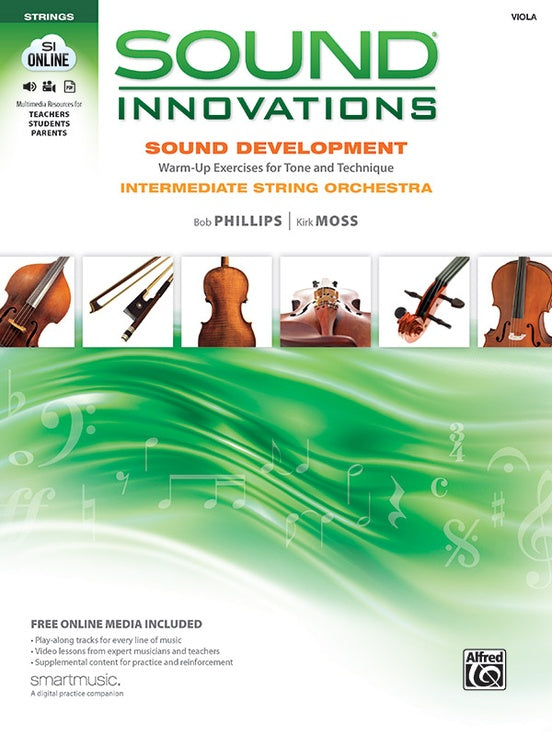 Innovations for String Orchestra: Sound Development (Intermediate), Viola Book, Alfred
