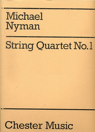 Nyman, Michael: String Quartet No. 1