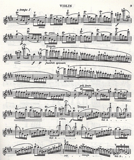 Wieniawski, Henri: Capriccio-Valse Op.7 (violin & piano)