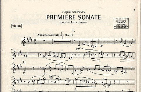 Honegger, Arthur: Violin Works (violin & piano)