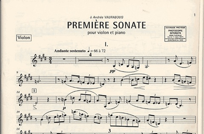 Honegger, Arthur: Violin Works (violin & piano)