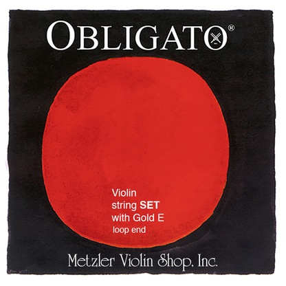 Pirastro OBLIGATO violin string set, medium,
