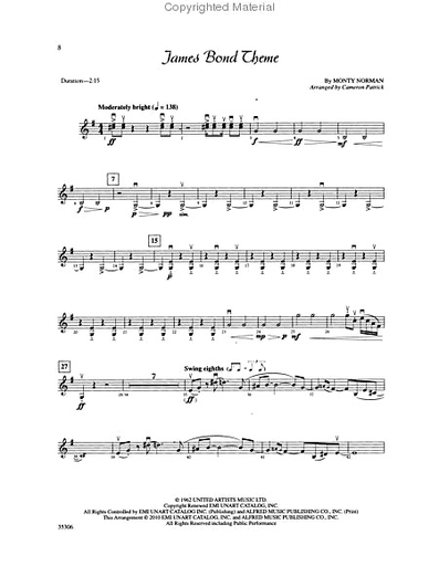 Patrick: Movie String Quartets (violin 2)