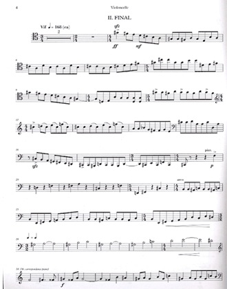 Delerue: Aria & Final (cello & piano)
