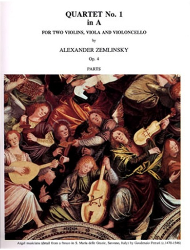 Zemlinsky, Alexander: String Quartet No.1 in A Op.4 (set of parts)