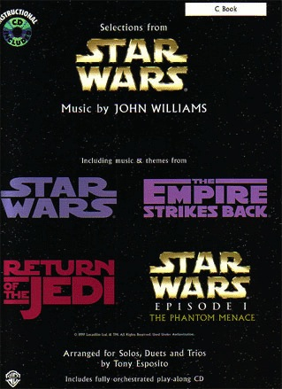 Williams, J. (Esposito, arr.): Star Wars Selections (violin and CD)