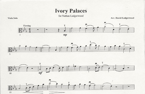 Ledgerwood, D.R.: Ivory Palaces (Viola & Piano)
